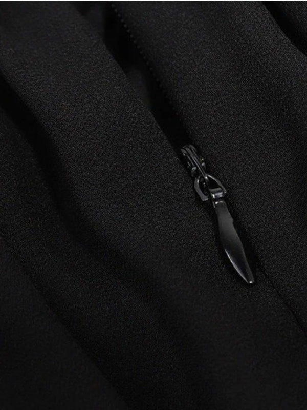 Dames Jurk Elegant Transparante Mouwen