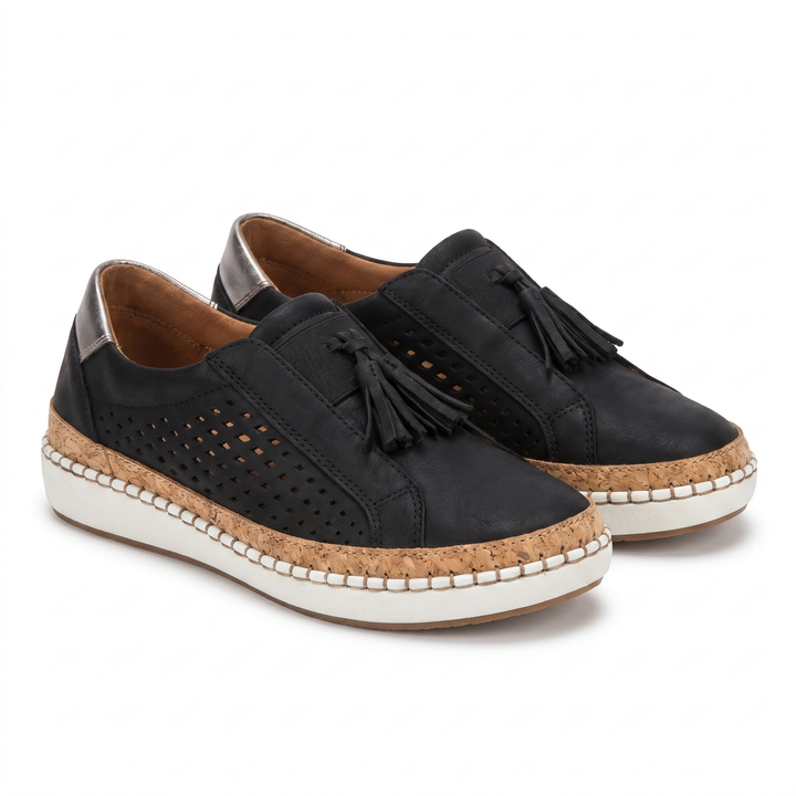 Louise Comfort Instappers - Black
