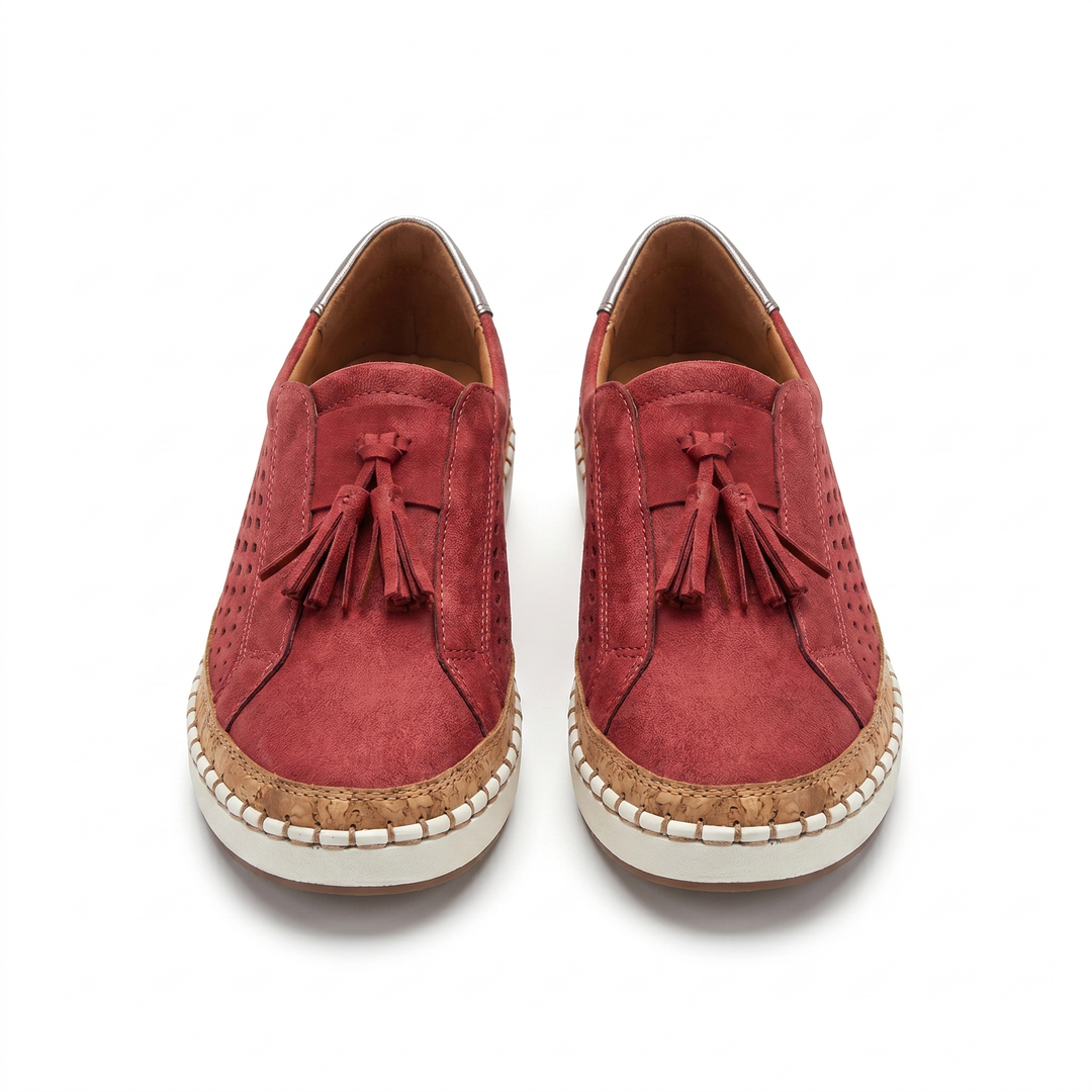Louise Comfort Instappers - Red