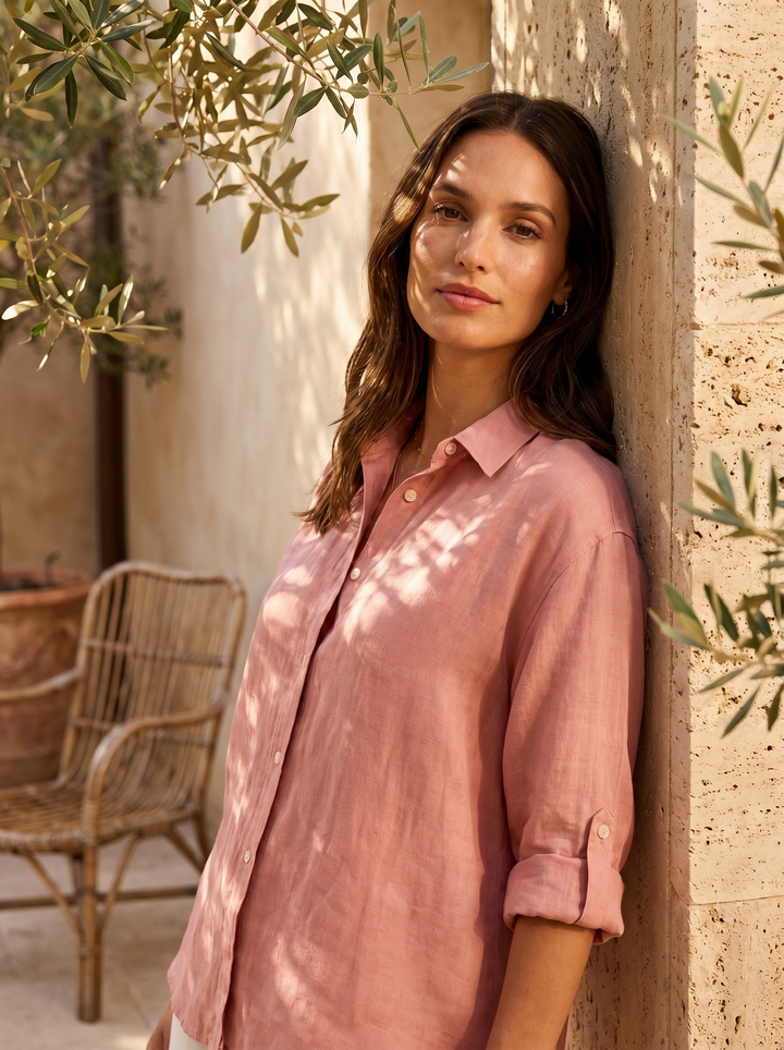 Juliette Linnen-Katoen Blouse - sfeer 2