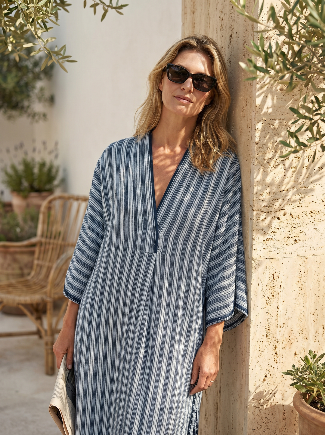 Anais Kaftan-jurk Mediterraan - sfeer 2