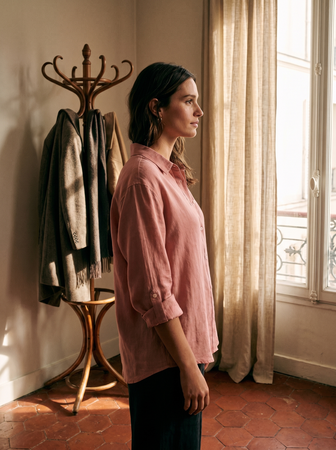 Juliette Linnen-Katoen Blouse - sfeer 3