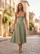 Mathilde Corset Midi-jurk
