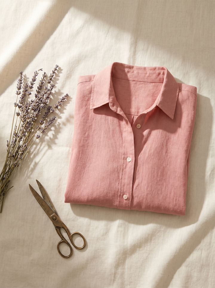 Juliette Linnen-Katoen Blouse - detail 1