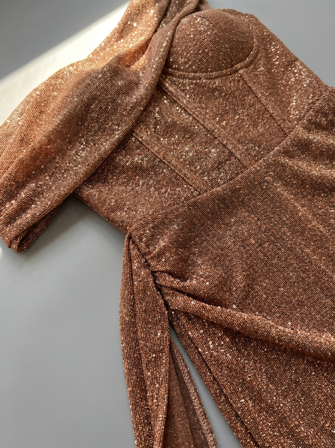 Clemence Luxe Statement-jurk - detail 2