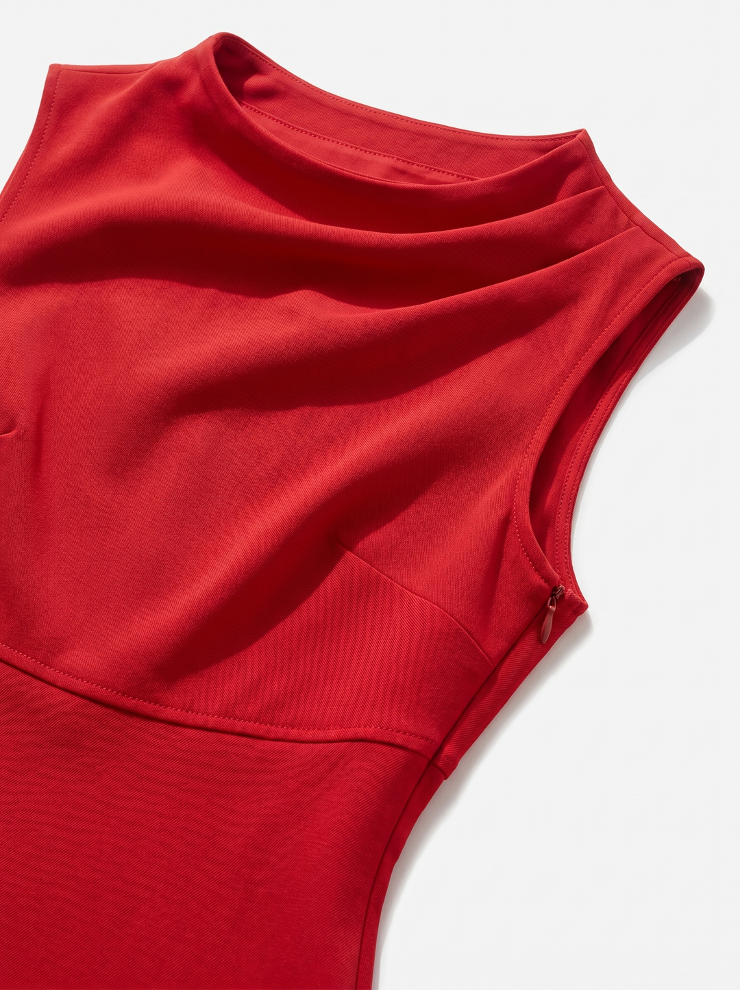 Amelie Gedrapeerde Mini-jurk - detail 2